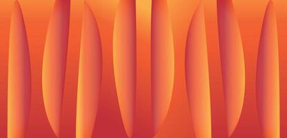 An orange background with a wavy pattern vector