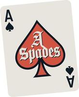 Ace of Spade vector