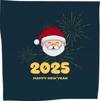 decoration with Christmas and New Year theme, suitable for related content vector