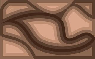 Brown layered background, great for themes and other design elements vector