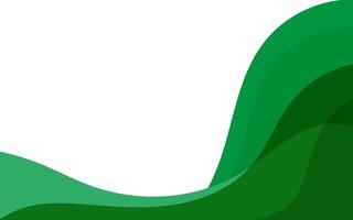 Green abstract corner frame background. good for use in banner and flyer design vector