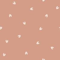 Pattern of heart boho vector