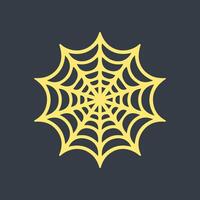 Spider web trendy artwork stunning abstract illustration colorful useable design vector