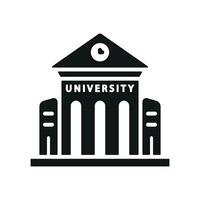 University icon a versatile graphic ideal for academic branding or projects vector