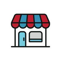 Store icon a high-quality graphic ideal for storefront logos vector