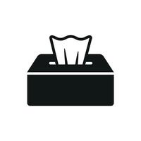 Tissue icon a clean and simple illustration perfect for hygiene-related designs vector