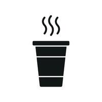 Hot chocolate drink icon embodies a delightful and heartwarming feel, perfect for creating a sense of comfort in digital or print materials. vector