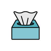 Tissue icon a polished and compact design for versatile uses vector