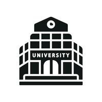 University icon a neat and professional design for academic presentations vector