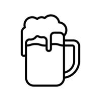 Beer icon a versatile graphic ideal for brewery branding or marketing projects vector