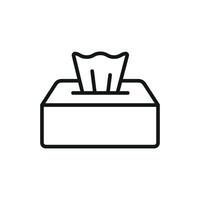 Tissue icon a neat and professional design for product packaging vector