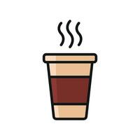 Hot chocolate drink icon brings a comforting and delicious touch, perfect for representing warm drinks in both print and digital media. vector