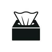 Tissue icon a simple and effective for print and digital designs vector
