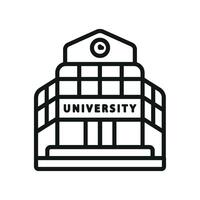 University icon a modern and sleek perfect for promotional materials vector
