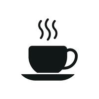 Coffee glass drink icon showcases a clean and elegant style, ideal for representing premium coffee in digital or print media. vector