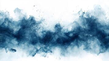 Abstract blue waves with soft texture representing ocean depths and tranquility photo
