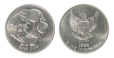 Indonesian rupiah coin set photo