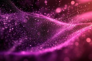 A purple background with a pink glow photo