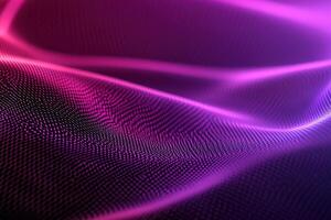 A purple and pink background with a wave pattern photo