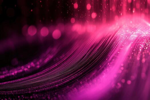 A pink background with a wave of light photo