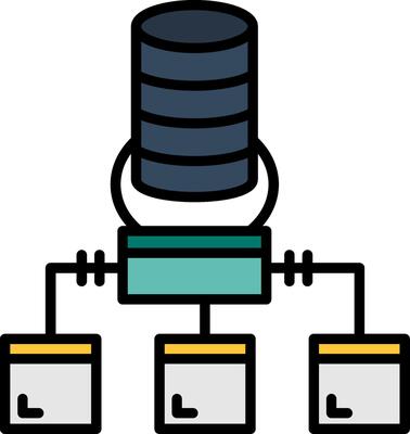 Physical Line Filled Icon