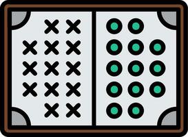 Strategy Line Filled Icon vector