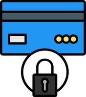 Insolvency Line Filled Icon vector