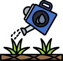 Crop Line Filled Icon vector