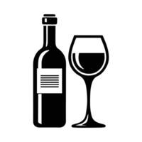 Wine Icon, Suitable for Beverage and Winery Themes vector
