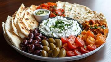 Mediterranean Mezze Platter - A Feast for the Senses photo