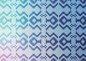 Fabric blue pattern art line weaving background vector