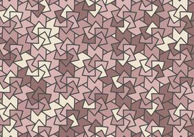 Brown abstract geometry line square background vector