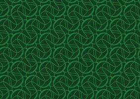 Presentation abstract green pattern line art background vector