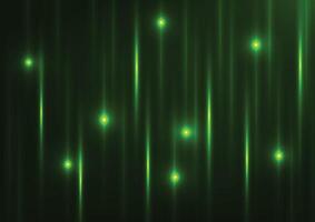 Dark green smooth light art presentation background vector