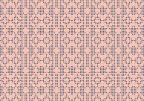 Brown abstract tradition line aztec background vector