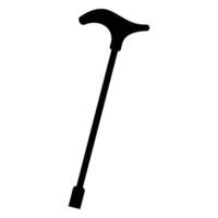 Walking Cane Icon for Mobility and Assistance Design vector