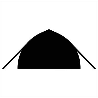Tent Icon for Camping and Outdoor Adventure Design