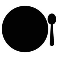 Fork and Knife Icon for Dining and Restaurant Design vector