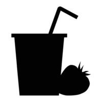 Lemonade Icon for Refreshing Drinks and Summer Design vector