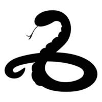 Snake Icon for Wildlife and Reptile Design vector