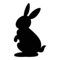 Easter Bunny Icon for Holiday and Spring Celebration Design vector