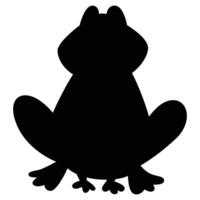 Frog Icon for Wildlife and Nature Design vector