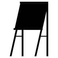 Easel Icon for Art and Painting Design vector