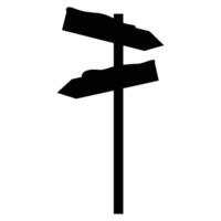 Wayfinding Sign Icon for Navigation and Directional Design vector