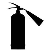 Fire Extinguisher Icon with Red and White Colors vector