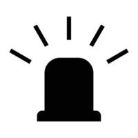 Simple Emergency Icon with Red Cross and Alert Symbol vector