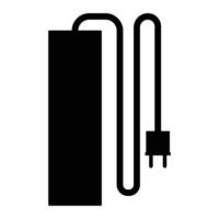 Socket Plug Icon for Electrical and Power Connections vector