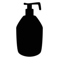 Hand Sanitizer Bottle for Hygiene and Cleanliness vector