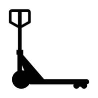 Pallet Jack Icon for Warehouse and Logistics Operations vector