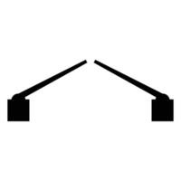 Bridge Icon for Infrastructure and Engineering Designs vector
